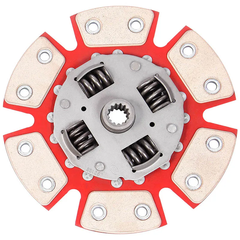 Disco de Cerâmica com mola 6 pastilhas Corsa e Pick up 1.6 8v/16v Tigra 1.6 16v