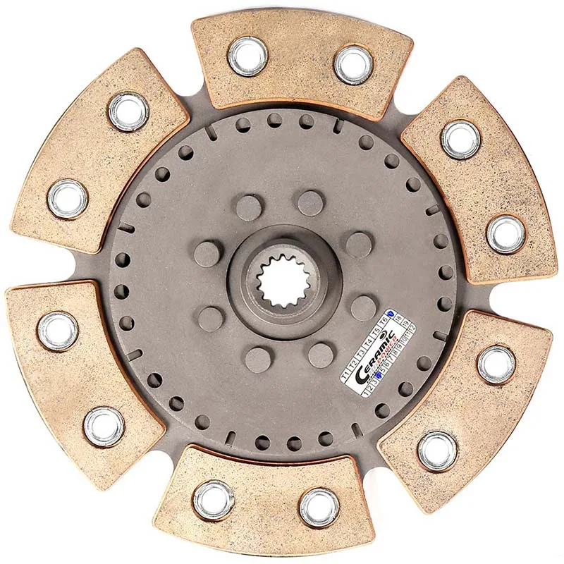 Disco de Cerâmica sem mola 6 pastilhas Corsa, Celta 1.0 e 1.4 8v