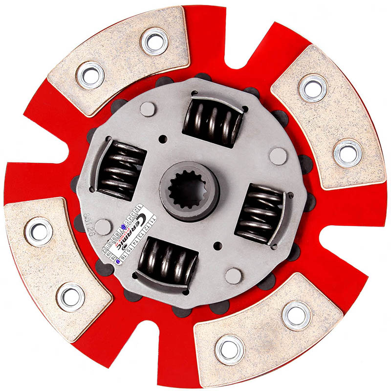 Disco de Cerâmica com mola 4 pastilhas Corsa, Celta 1.0 e 1.4 8v