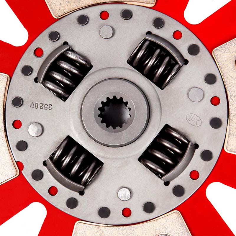 Disco de Cerâmica com mola 4 pastilhas Corsa, Celta 1.0 e 1.4 8v
