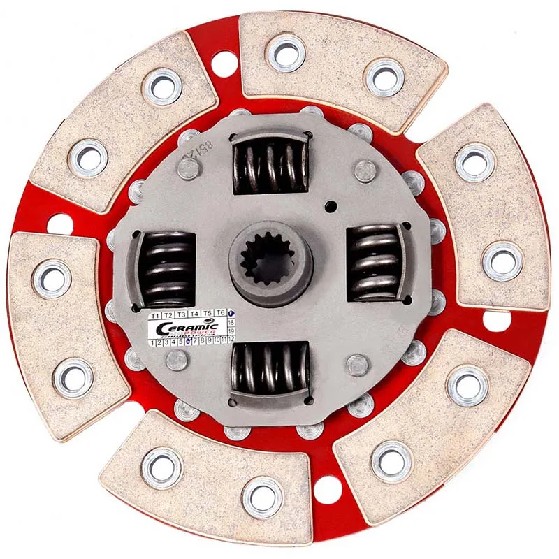 Disco de Cerâmica com mola 6 pastilhas Corsa, Celta 1.0 e 1.4 8v