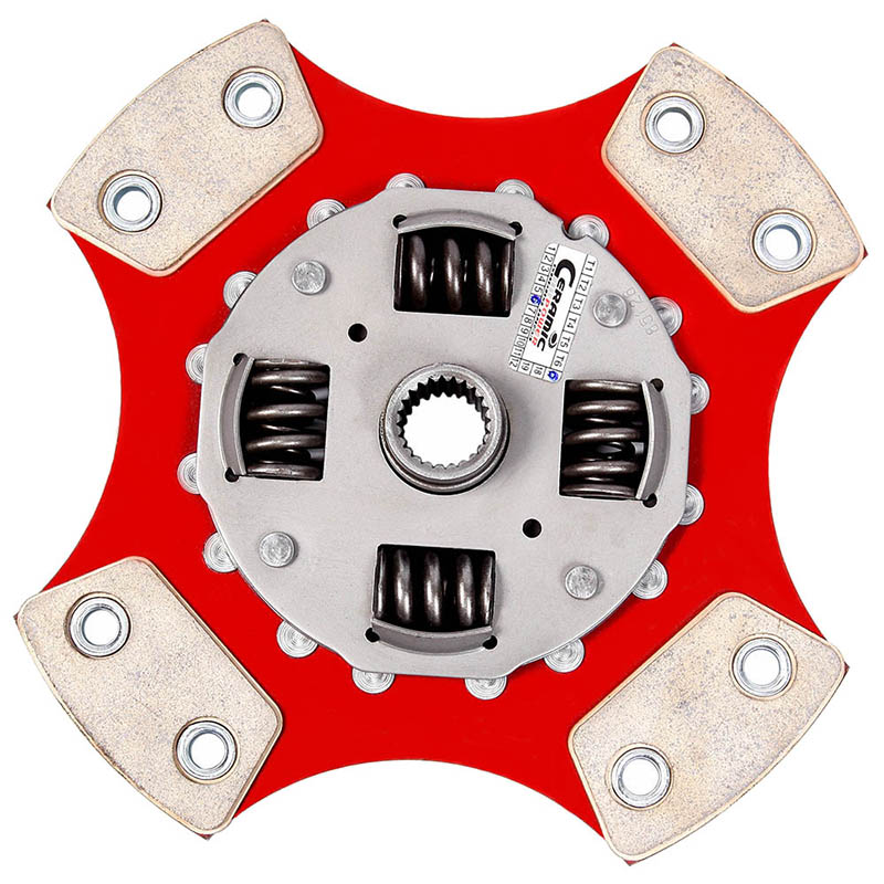Disco de Cerâmica com mola 4 pastilhas Marea 1.8 16v todos após 00 Brava HGT 1.8 MFI 16v