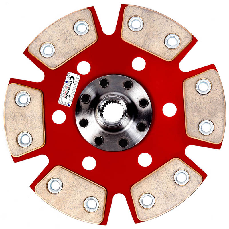 Disco de Cerâmica sem mola 6 pastilhas VW 1500/ 1600 Fusca/ Brasília após 73 - motor a ar