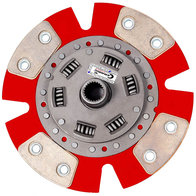 Disco de Cerâmica com mola 4 pastilhas VW 1500/ 1600 Fusca/ Brasília após 73 - motor a ar