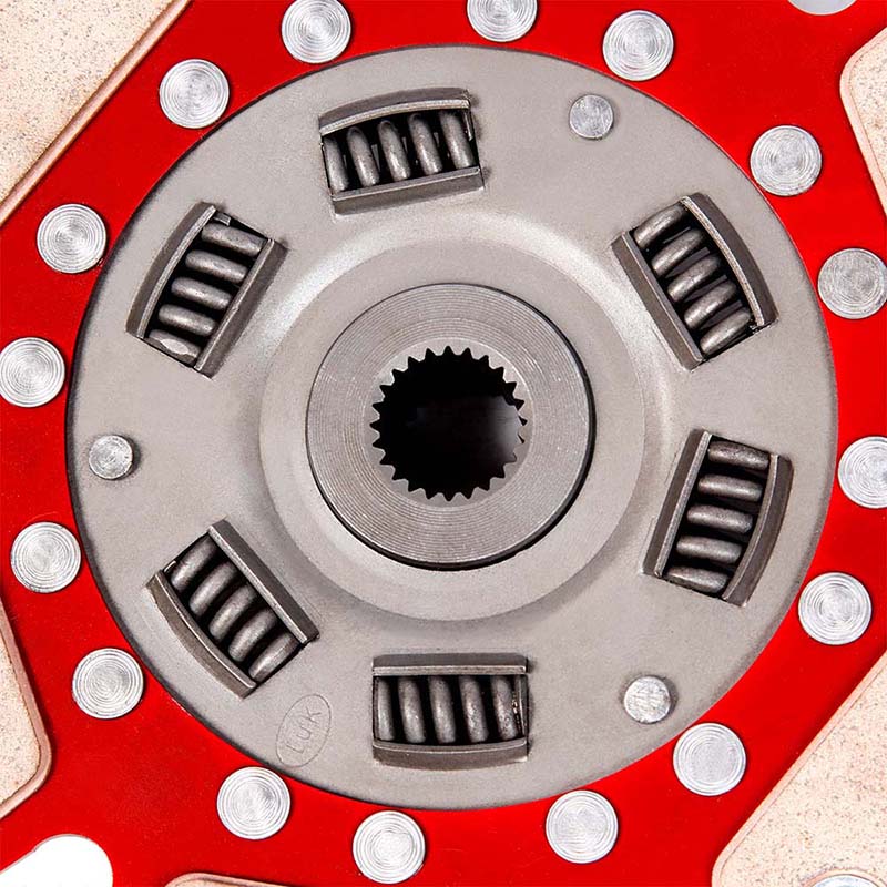 Disco de Cerâmica com mola 6 pastilhas VW 1500/ 1600 Fusca/ Brasília após 73 - motor a ar