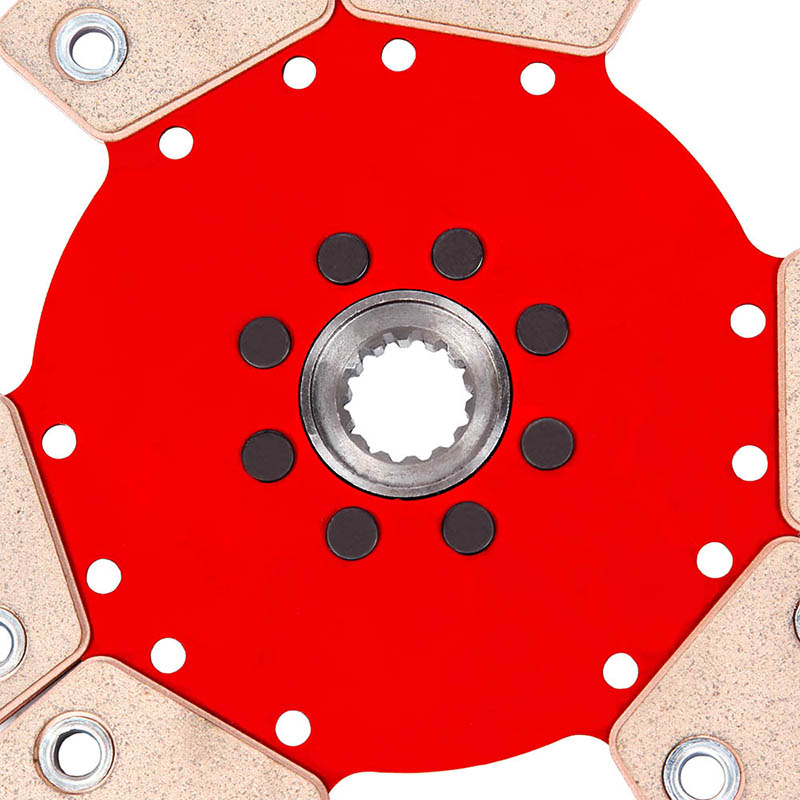 Disco de Cerâmica sem mola 6 pastilhas cubo Chevette Gol, Santana, Parati, Saveiro, Passat, Voyage 1.8 e 2.0 Motor AP