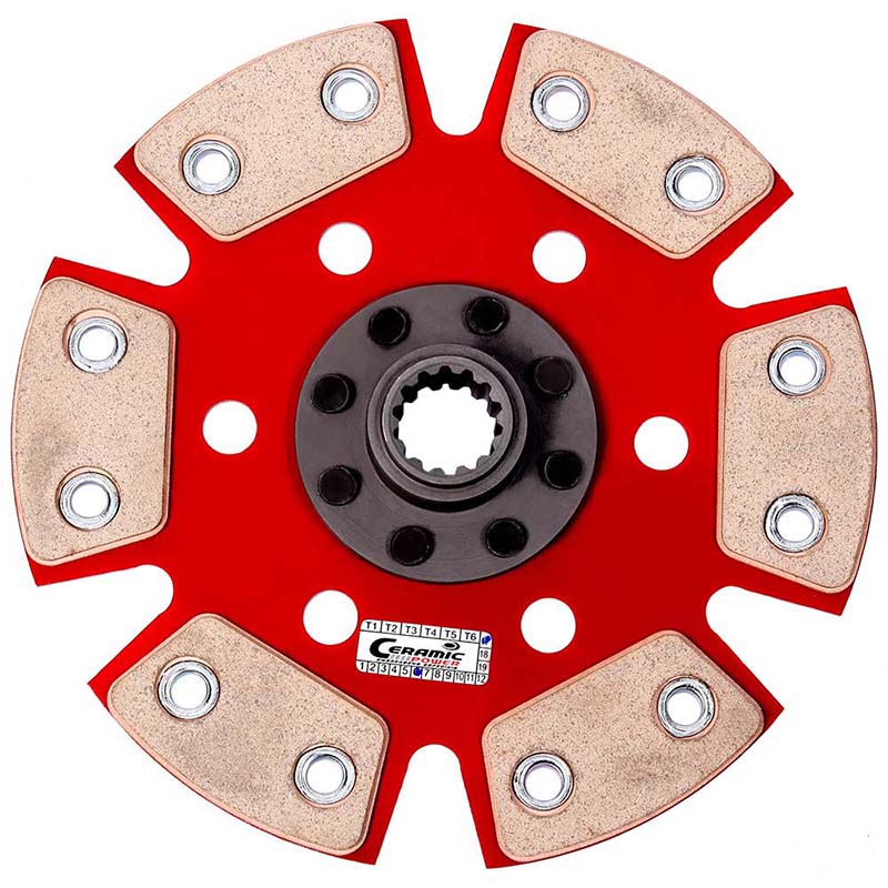 Disco de Cerâmica sem mola 6 pastilhas Chevette todos
