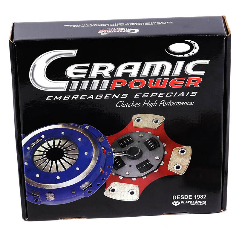 Disco de Cerâmica com mola 5 pastilhas 147 1.0 / 1.3 após 85 Uno 1.0 / 1.3 8v até 88 Uno 1.0 8v Mille / 1.3 EX / BRIO / IE / ELETRONIC após 88