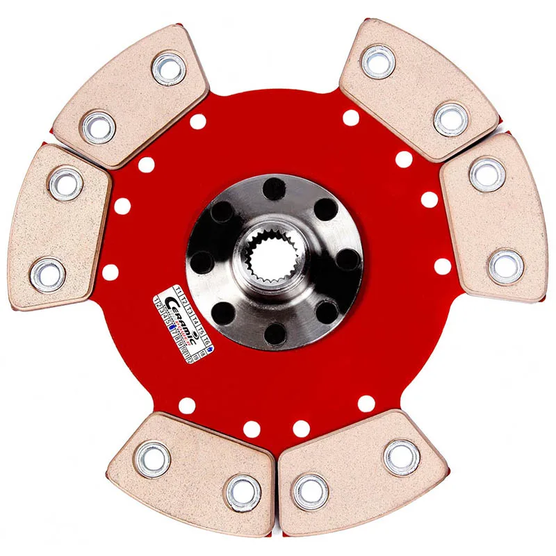 Disco de Cerâmica sem mola 6 pastilhas Fiesta/ Ka 1.0 8v/ 1.3 8v Endura nacional/ Zetec Rocam 1.4 16v/ Zetec SE